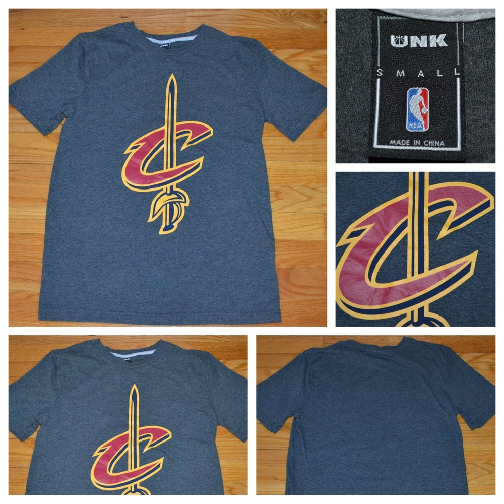 Men’s Cleveland Cavaliers NBA Unk t-shirt, size adult small